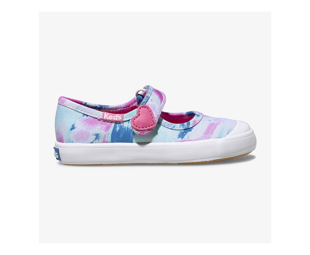 Slip Ons Keds Niños Blancas/Rosas - Harper - 593-XFOUPW